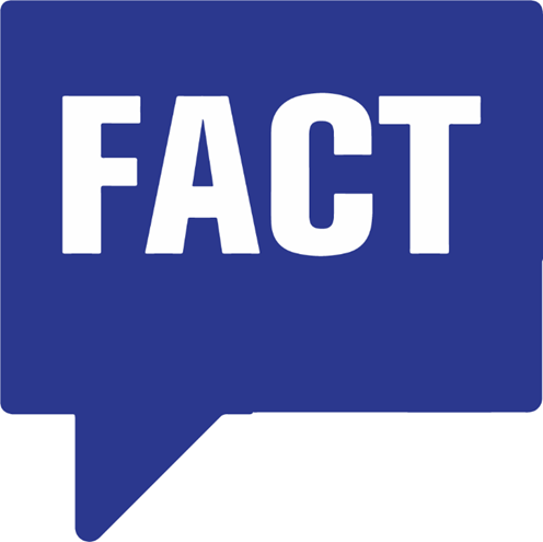 Image that says fact
