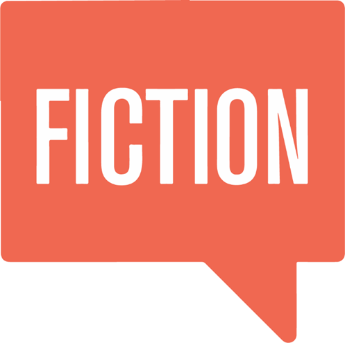Image that says fiction